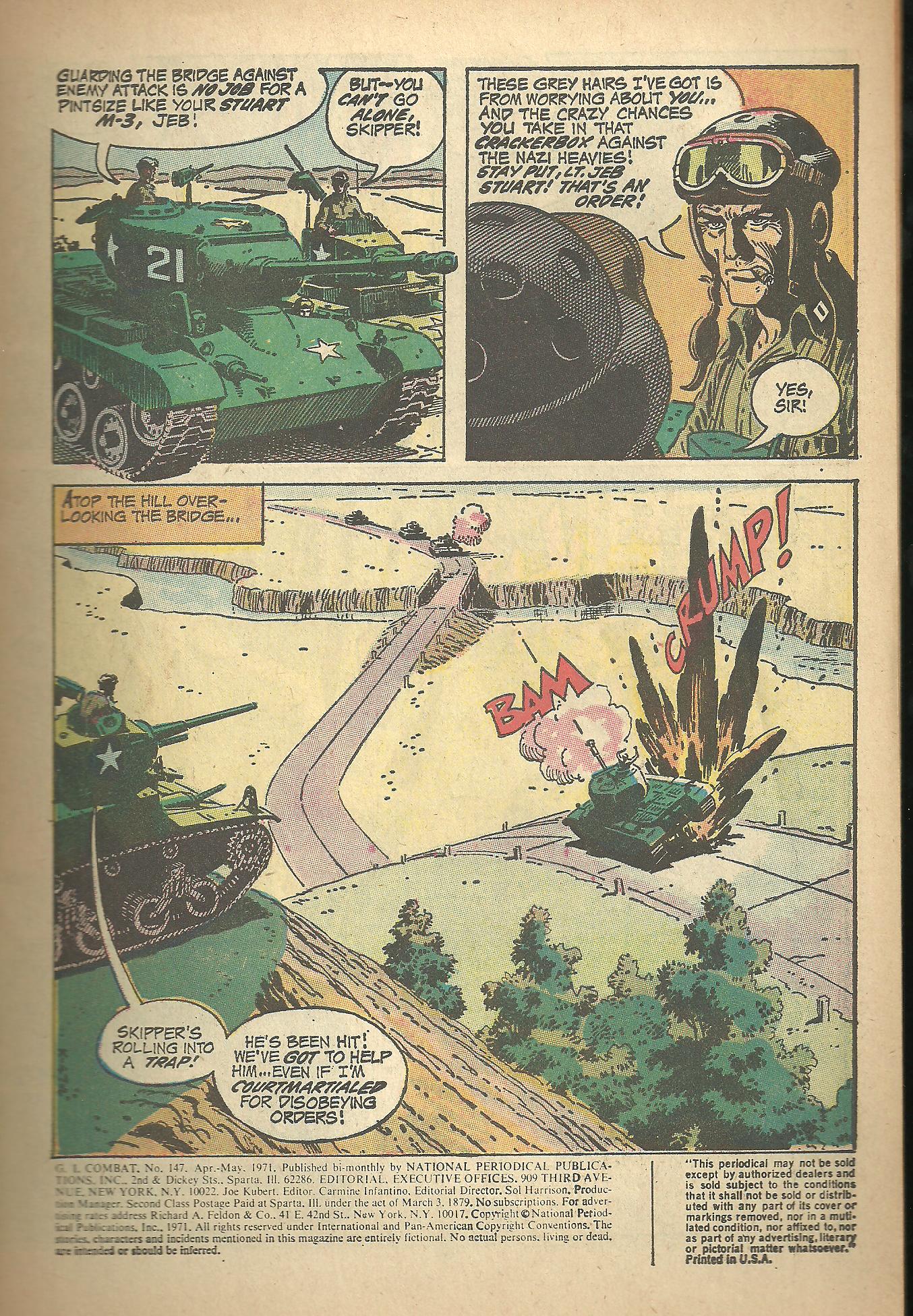 Read online G.I. Combat (1952) comic -  Issue #147 - 2