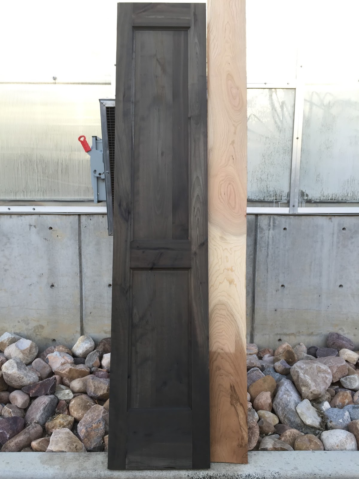 from Gardners 2 Bergers DIY Perfect Rustic Gray Doors