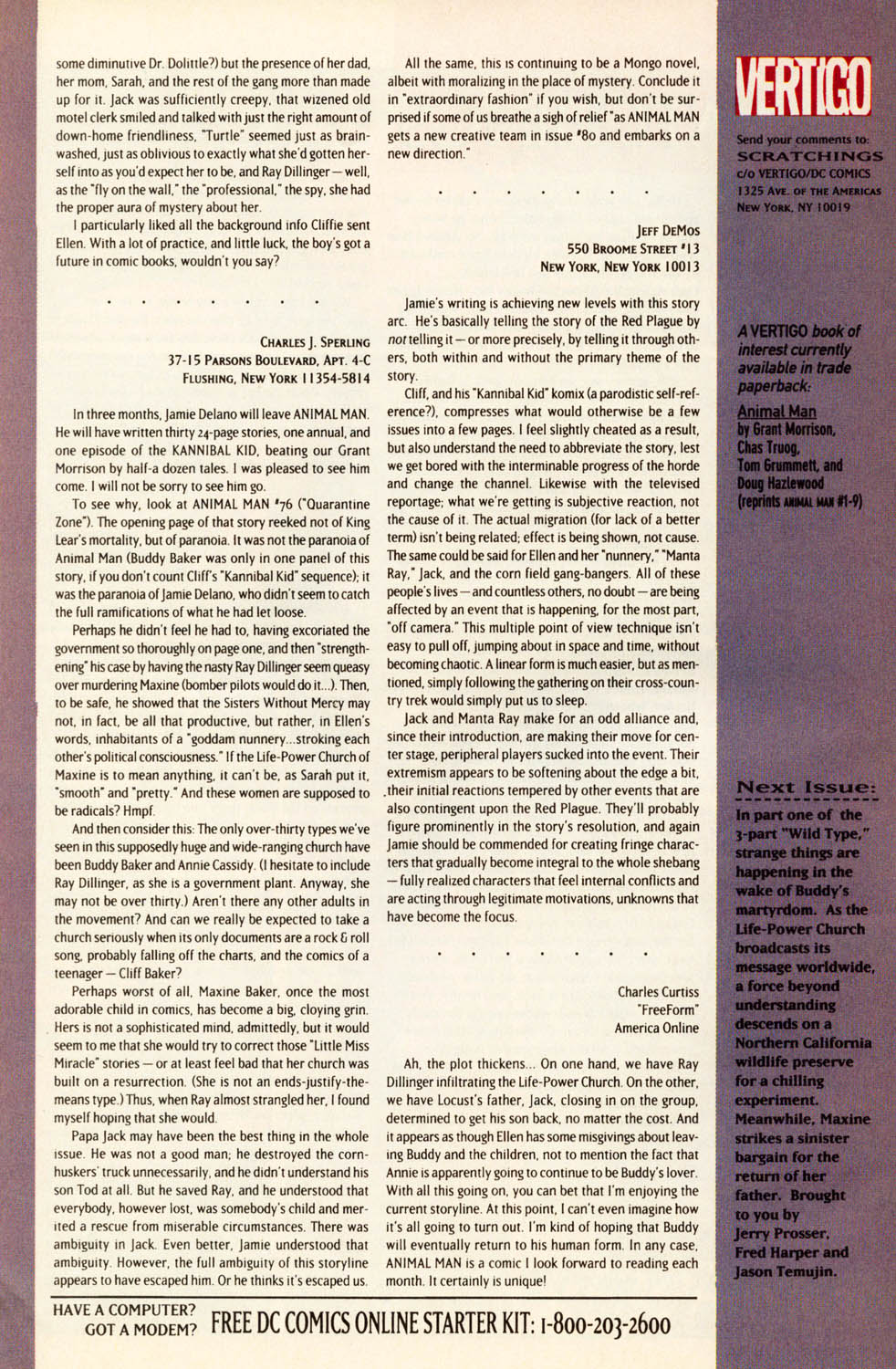 Read online Animal Man (1988) comic -  Issue #80 - 26