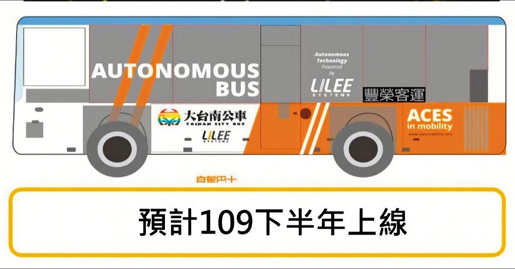 台南自駕公車2020下半年上線|有沙崙循環線及南科循環線兩條示範路線