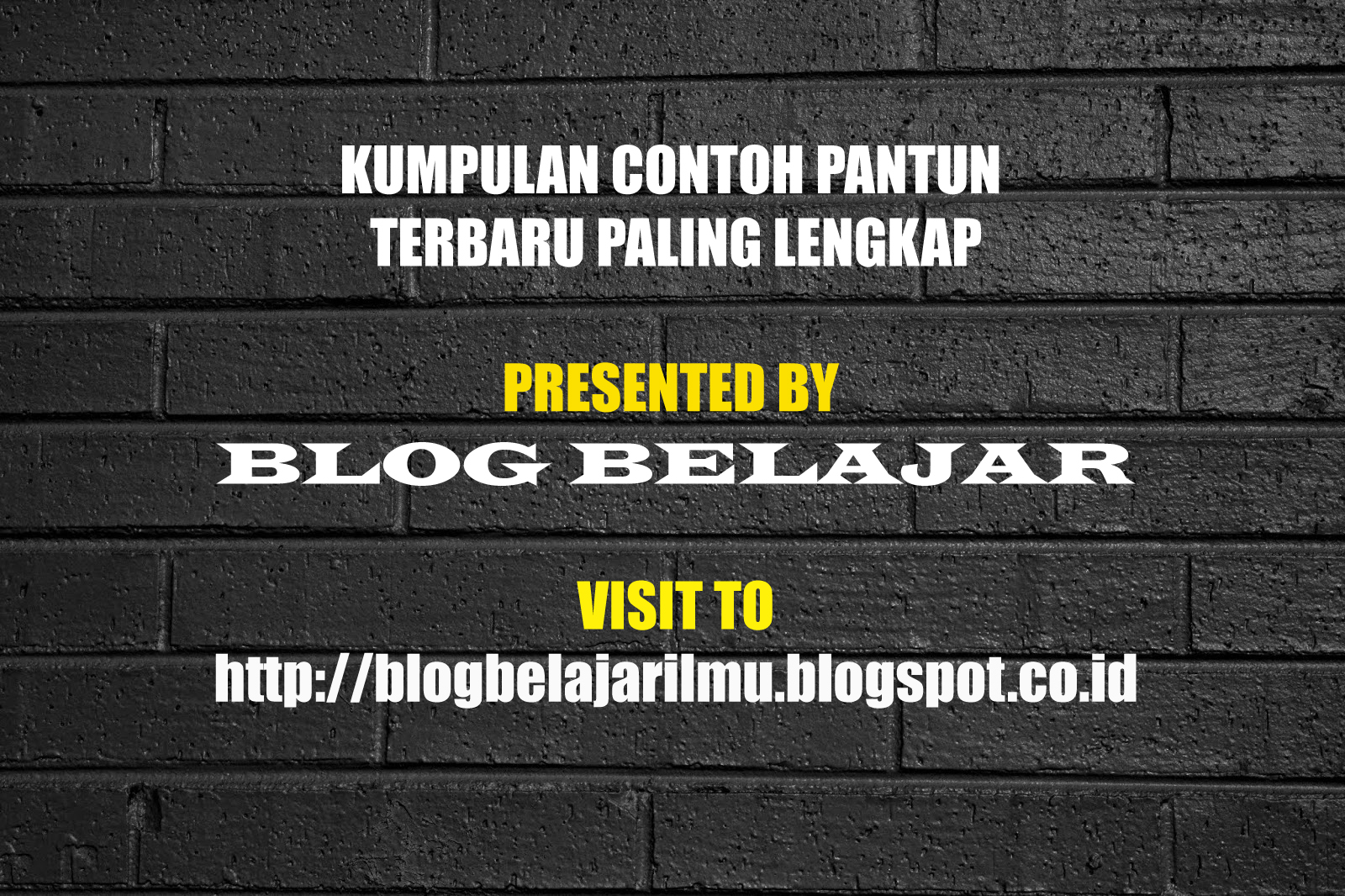 Pantun Lucu Pantun Lucu
