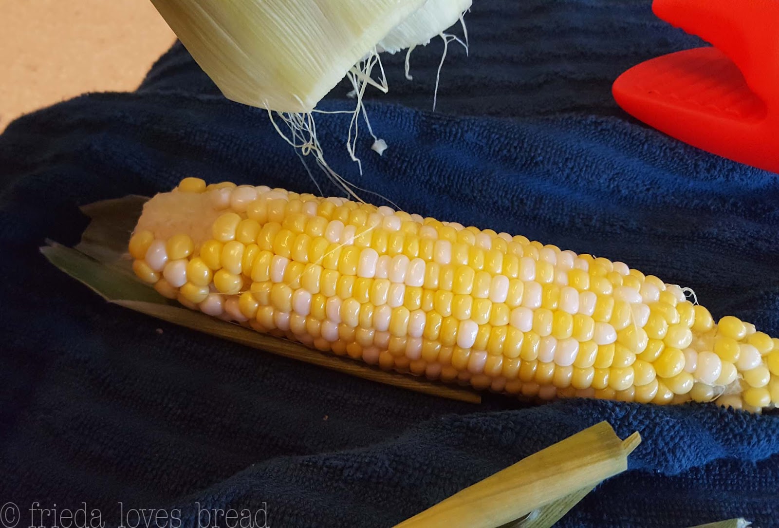 Frieda Loves Bread 5 Minute Corn on The Cob with Smokey Lime Butter