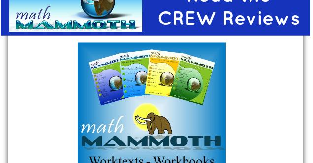 Math Mammoth reviews galore!