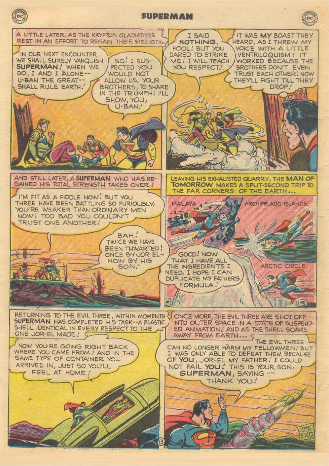 Read online Superman (1939) comic -  Issue #65 - 47