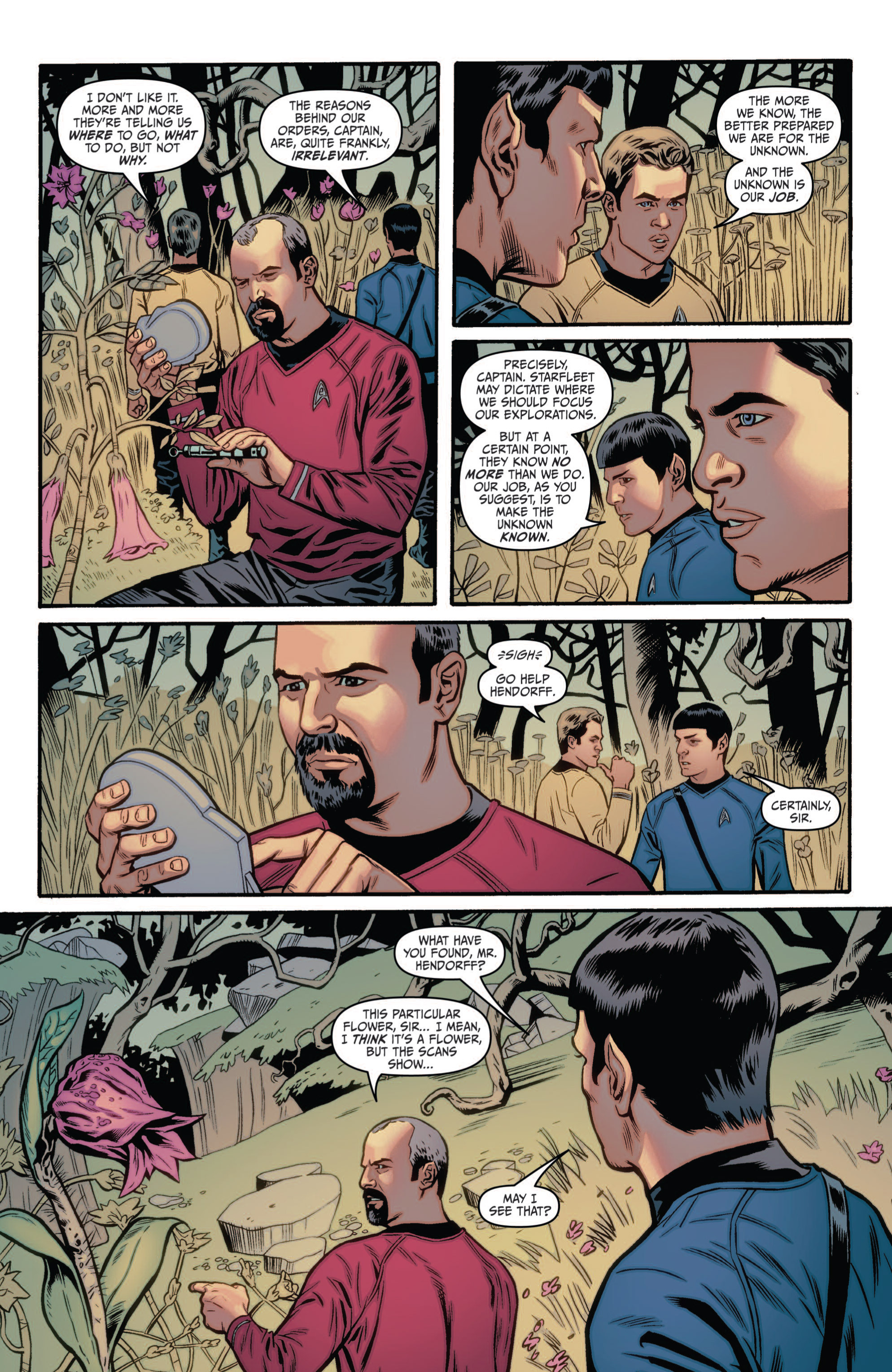 Read online Star Trek (2011) comic -  Issue #13 - 15