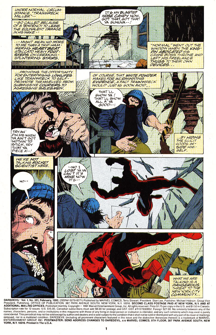Read online Daredevil (1964) comic -  Issue #301 - 2