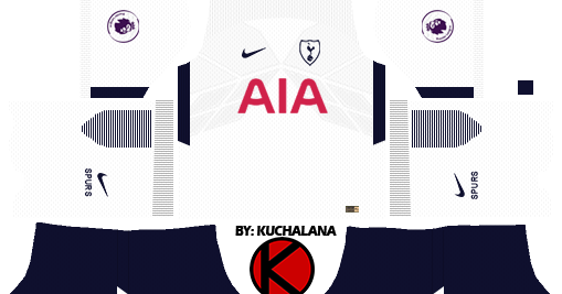 Tottenham Hotspur Kits 2017 2018 Dream League Soccer Kuchalana