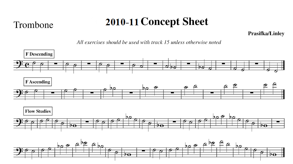 More Binder Stuff - Trombone (freebies)