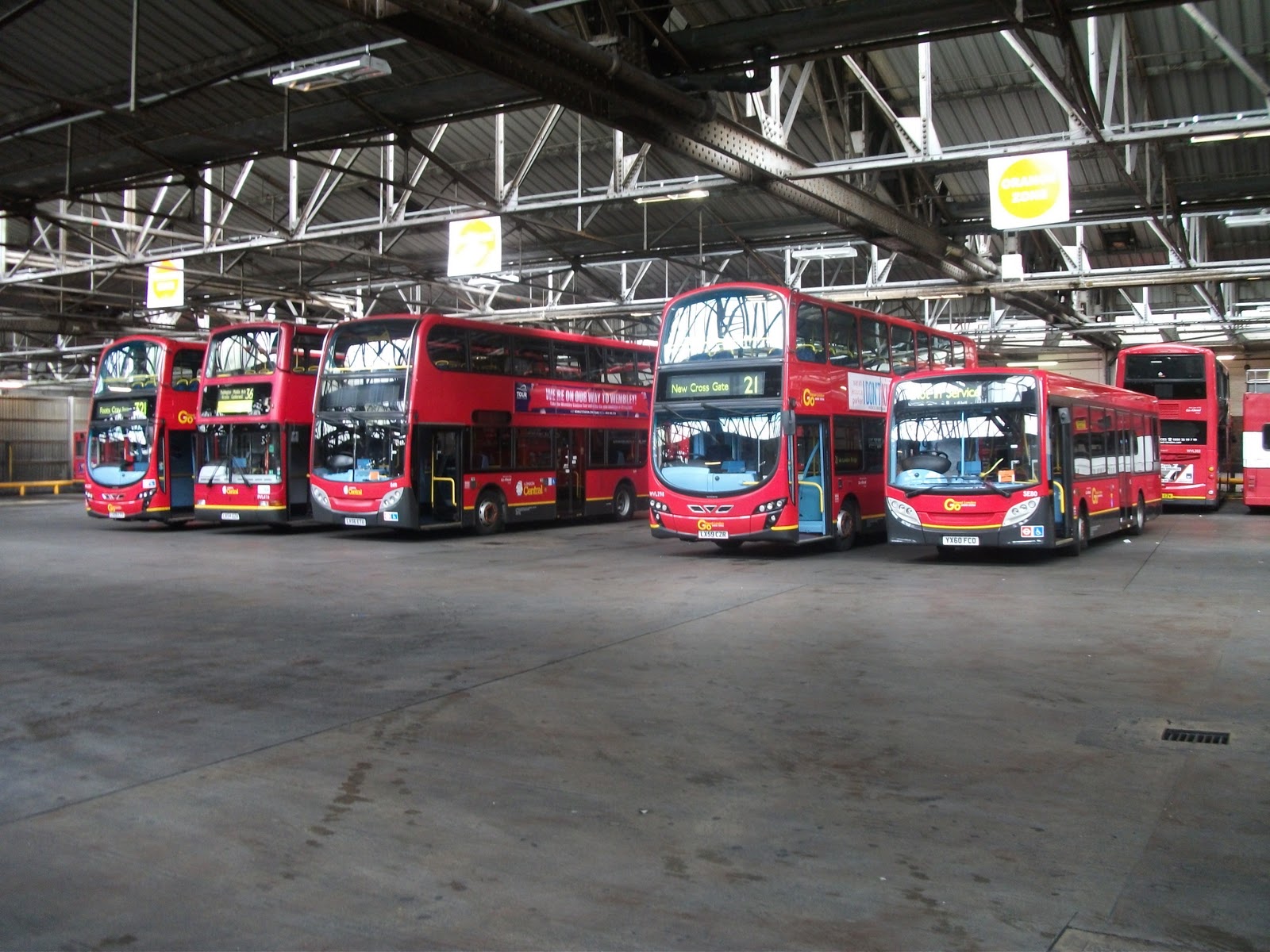 The Circle of London : Go Ahead London New Cross Garage [NX]