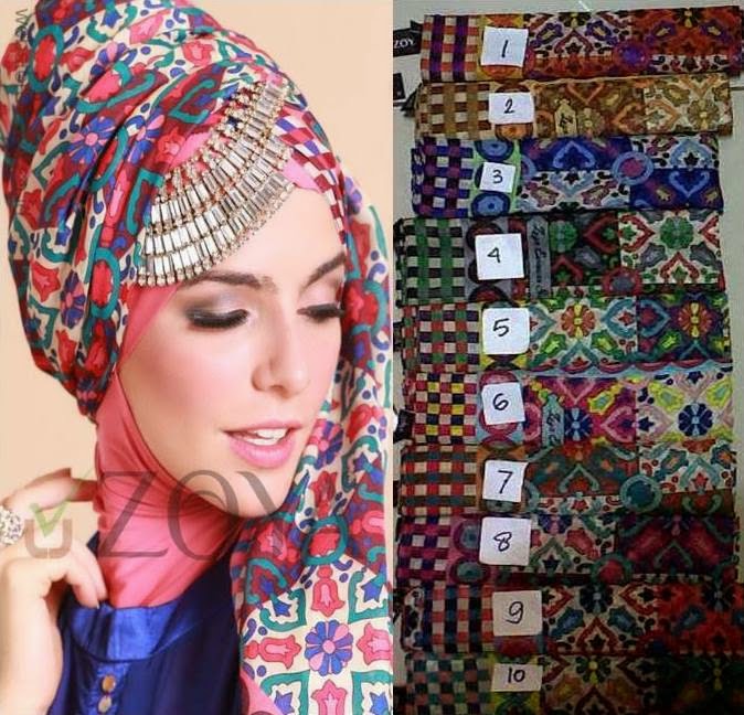 Jual Kerudung Zoya | Model Kerudung Terbaru 2014: Model Hijab Zoya