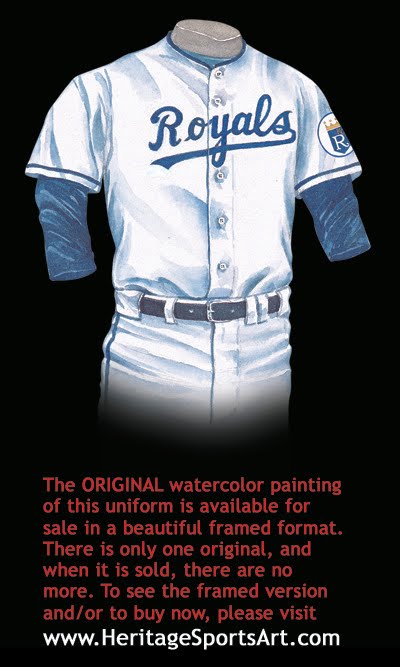 Heritage Uniforms and Jerseys and Stadiums - NFL, MLB, NHL, NBA, NCAA, US  Colleges: Kansas City Royals Uniform and Team History