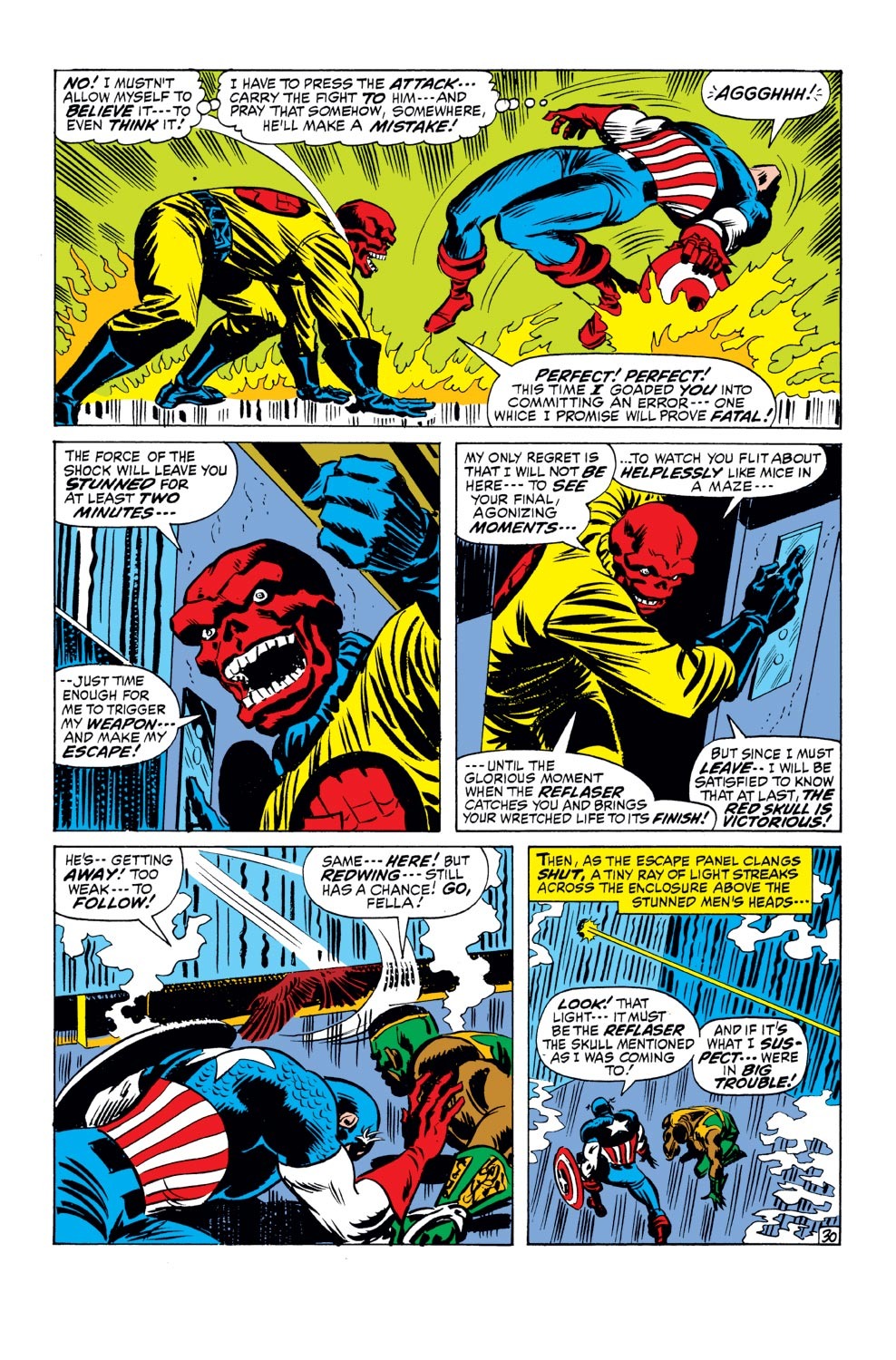 Read online Captain America (1968) comic -  Issue #143 - 31