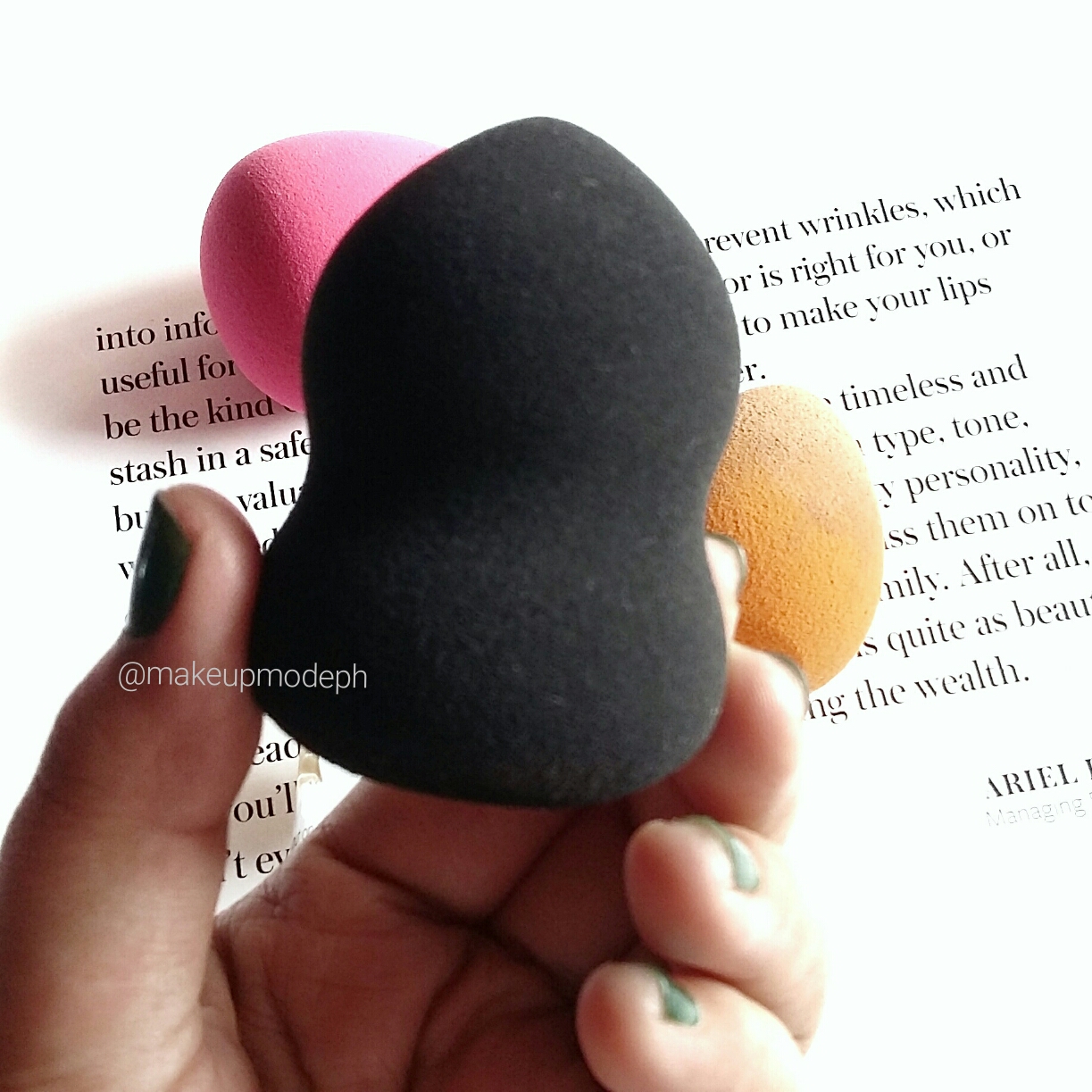 Makeupmodeph The Best Beauty Blender Dupe (Miine Makeup Blender)