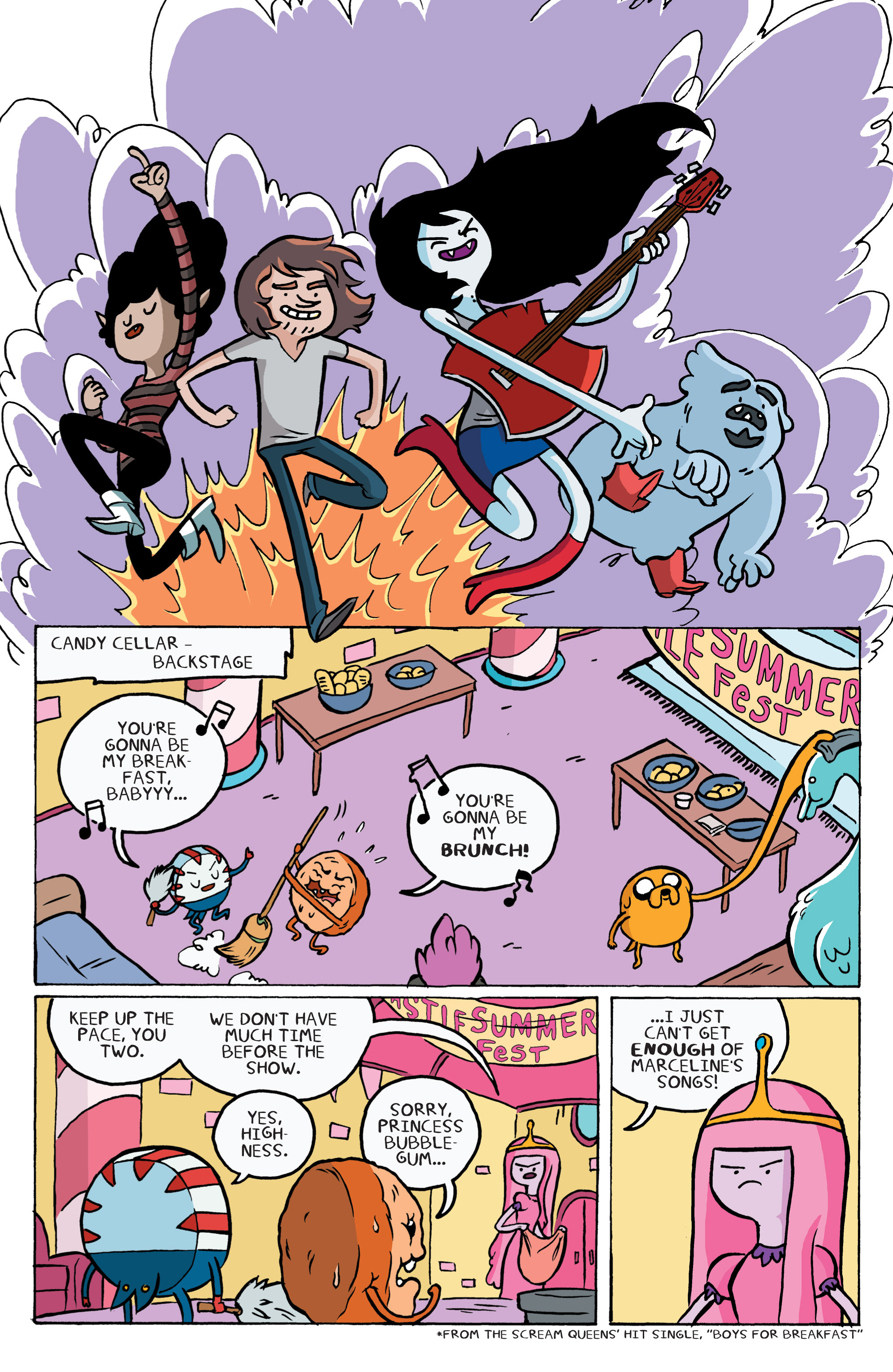 Read online Adventure Time: Marceline and the Scream Queens comic -  Issue #1 - 9