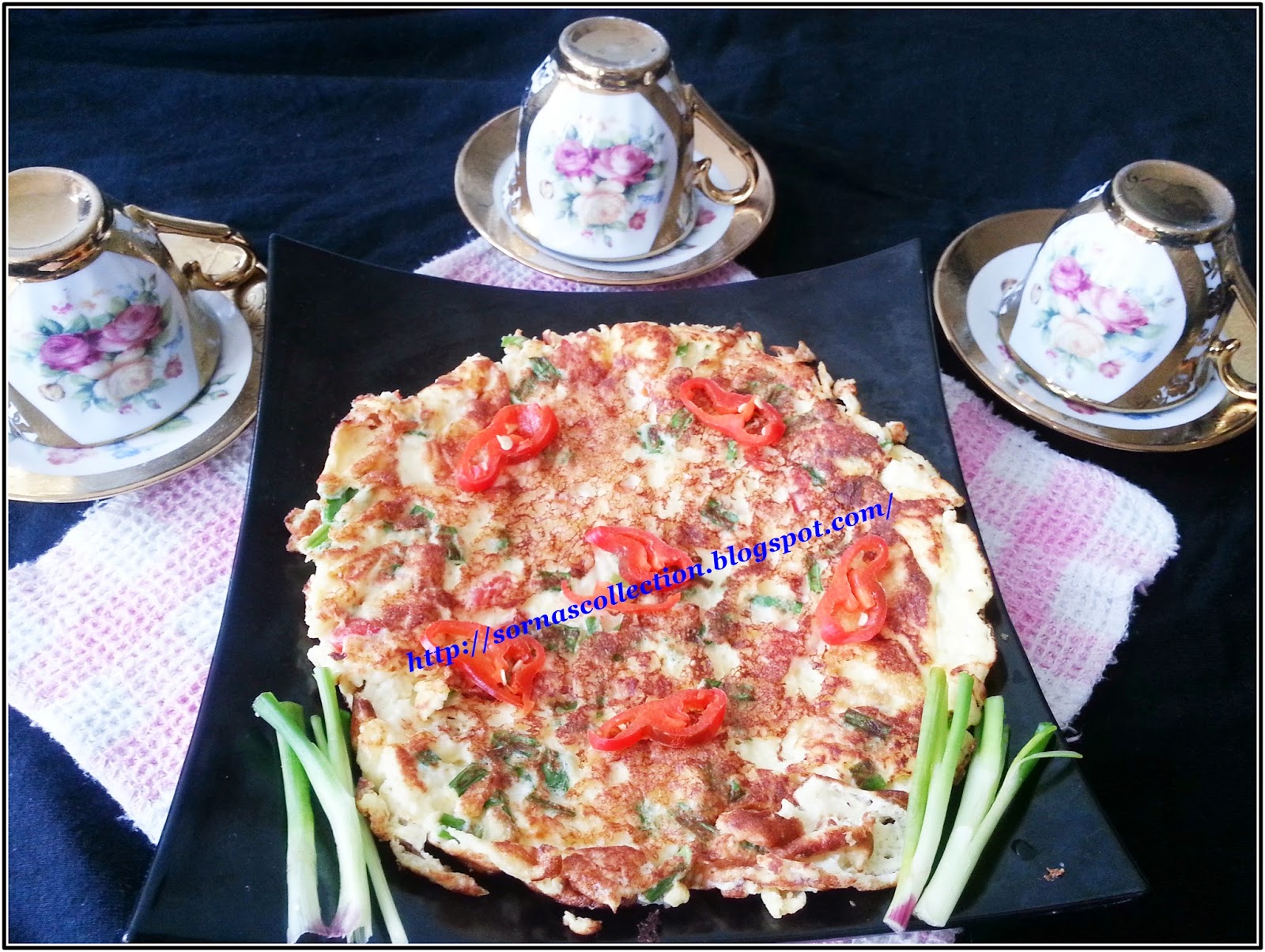 My Recipes SPICY MAYONNAISE OMELETTE