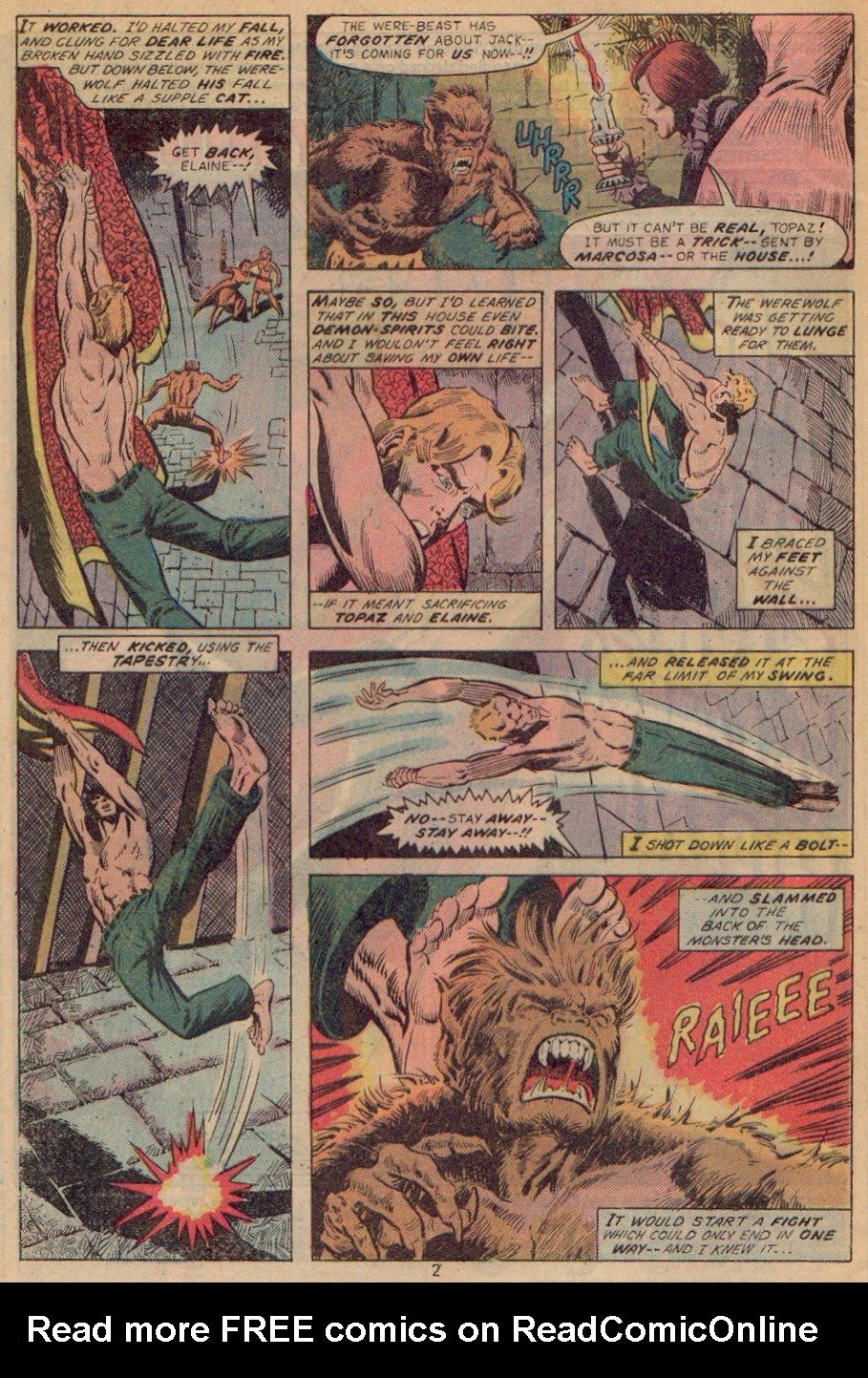 Read online Werewolf by Night (1972) comic -  Issue #35 - 3