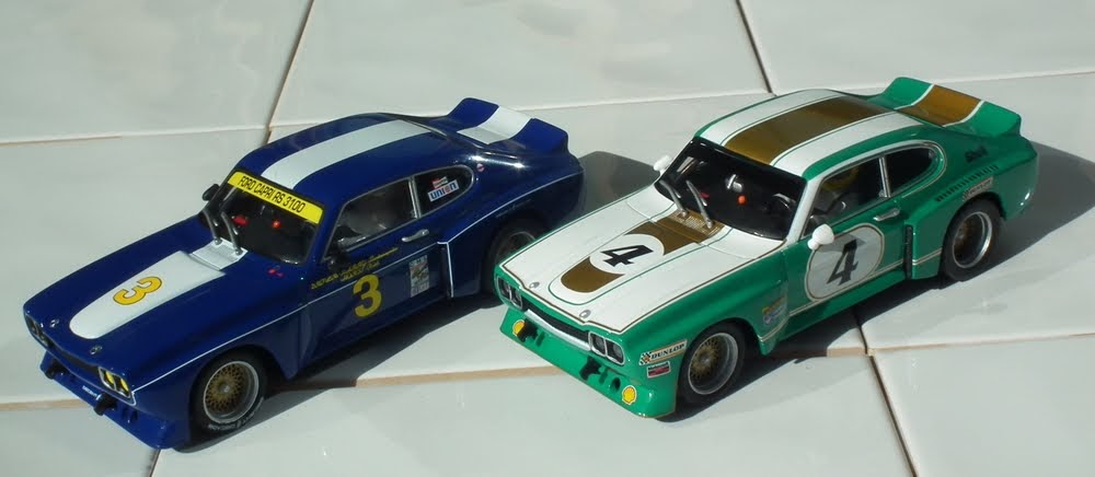 Slot Car News: Carrera Digital 132 Ford Capri RS3100 – IMSA 1974 (30506)  and Evolution Ford Capri – Group 2, 1975 (27369)