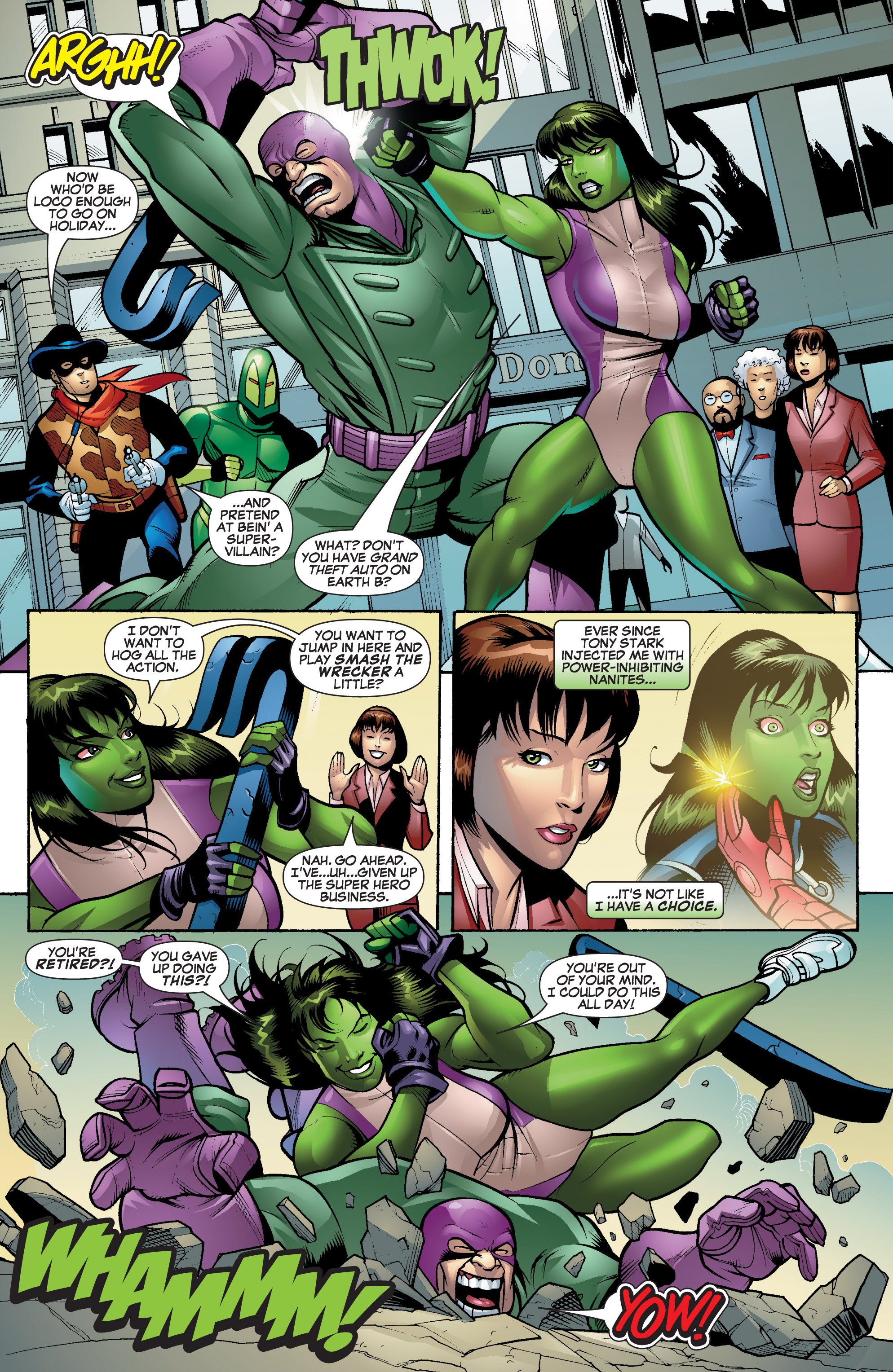 Read online She-Hulk (2005) comic -  Issue #21 - 10