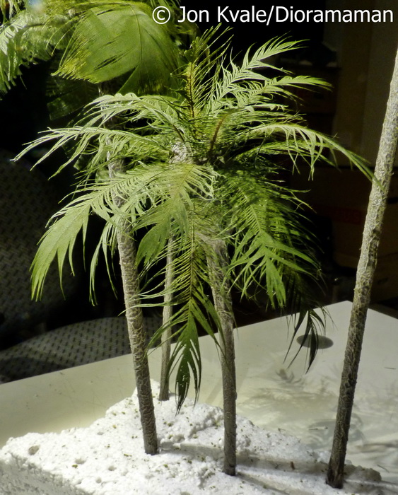 DIORAMAMAN HOW TO make PALM TREES