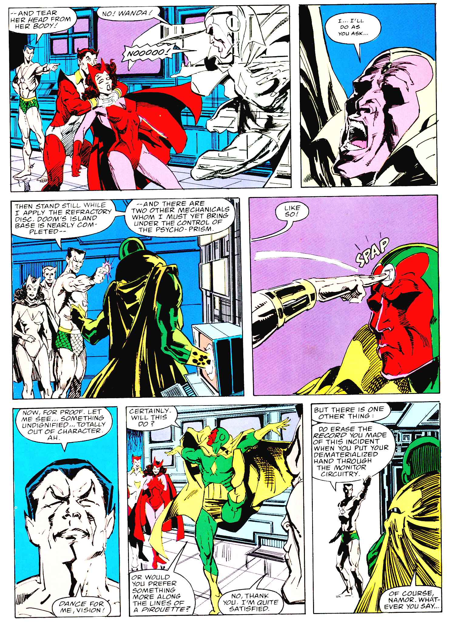 Read online Marvel Graphic Novel comic -  Issue #27 - Avengers - Emperor Doom - 15