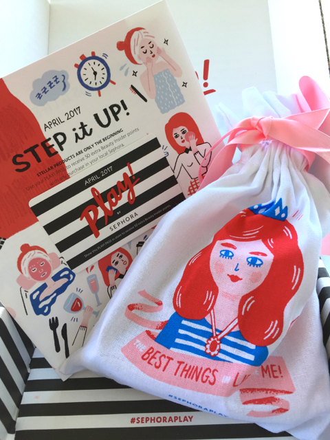 Sephora Play Monthly Box - April 2017 Unboxing