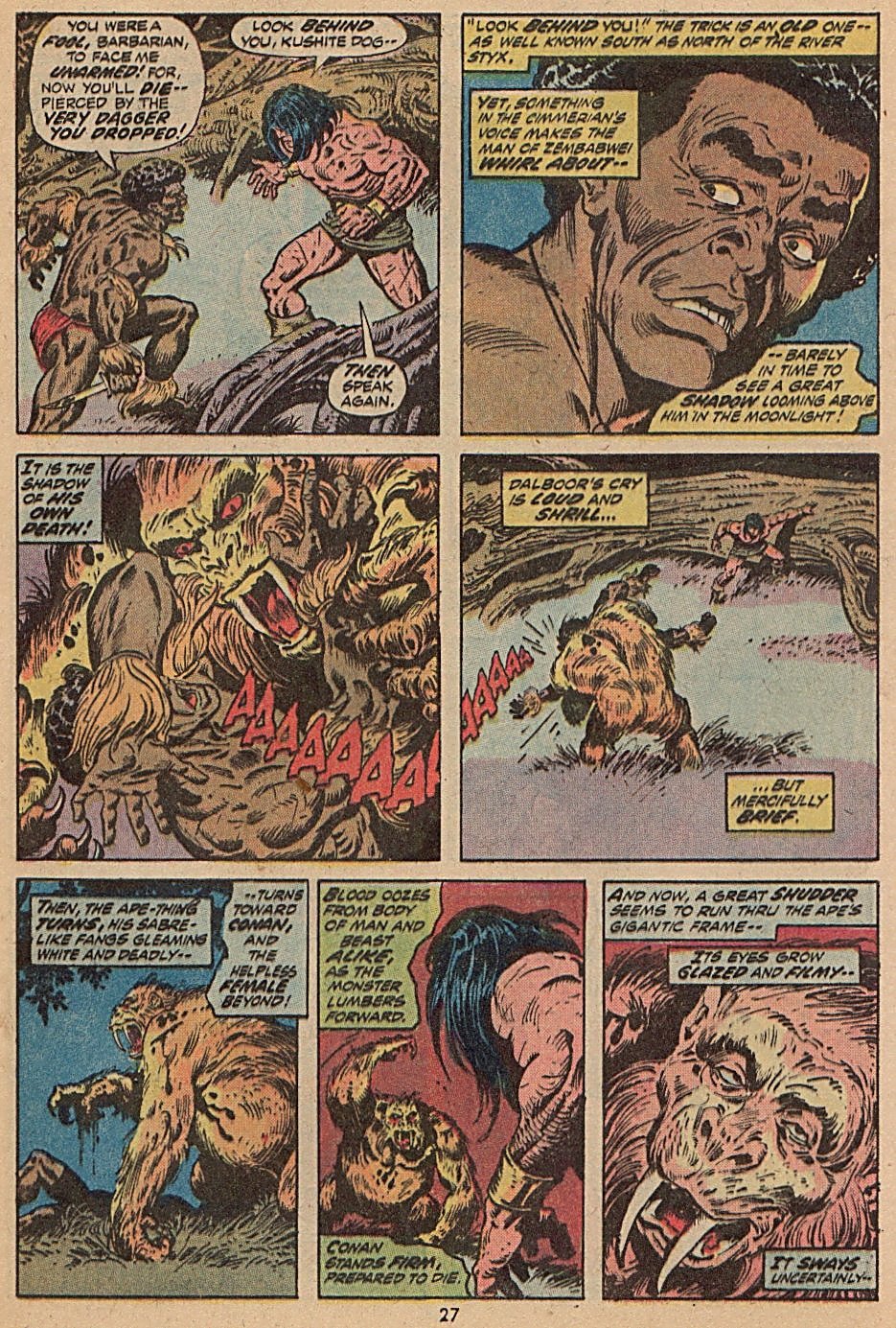 Read online Conan the Barbarian (1970) comic -  Issue #28 - 19