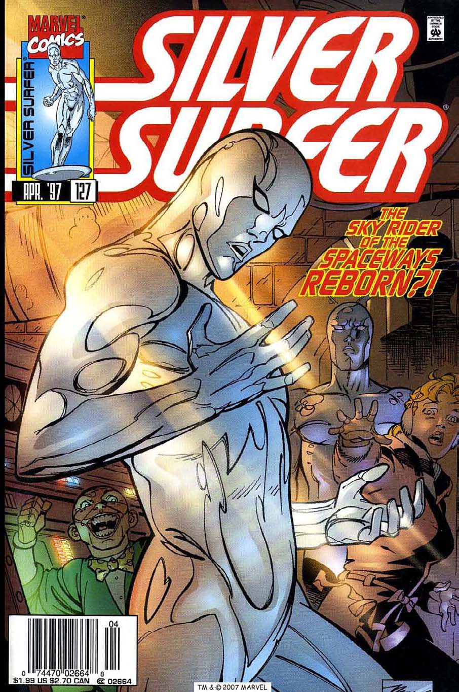Read online Silver Surfer (1987) comic -  Issue #127 - 1