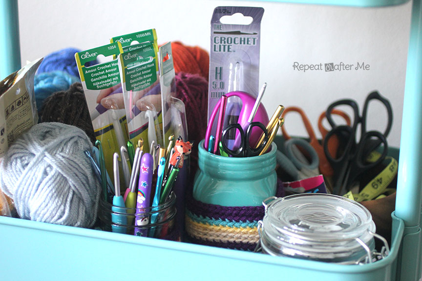 Ikea RASKOG Crochet Cart Repeat Crafter Me