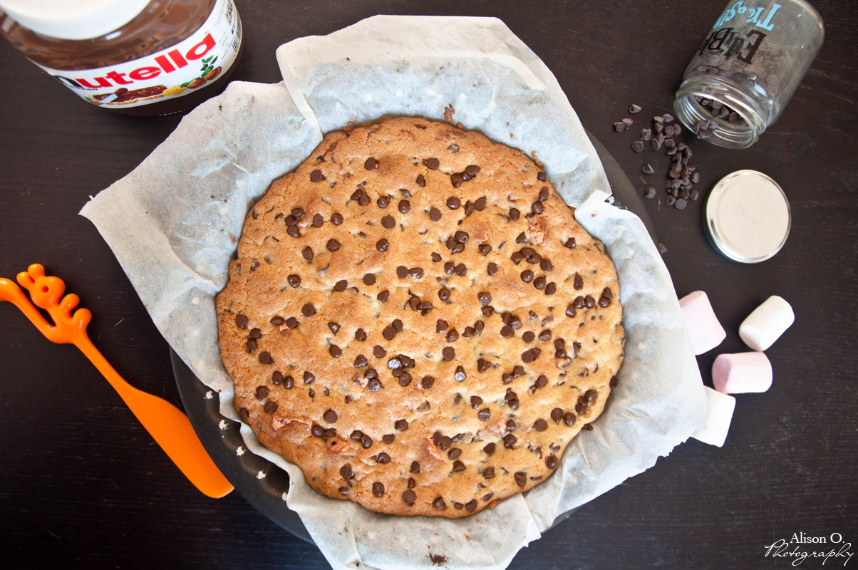 Cookie Geant Au Nutella La Fabrique Eclectique
