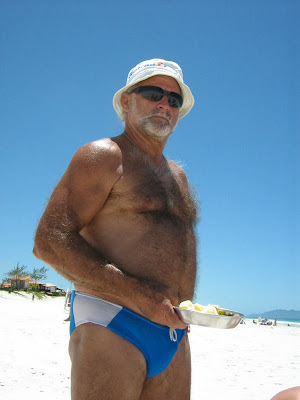 oldermen on the beach # 15 : hairy older men - turkish