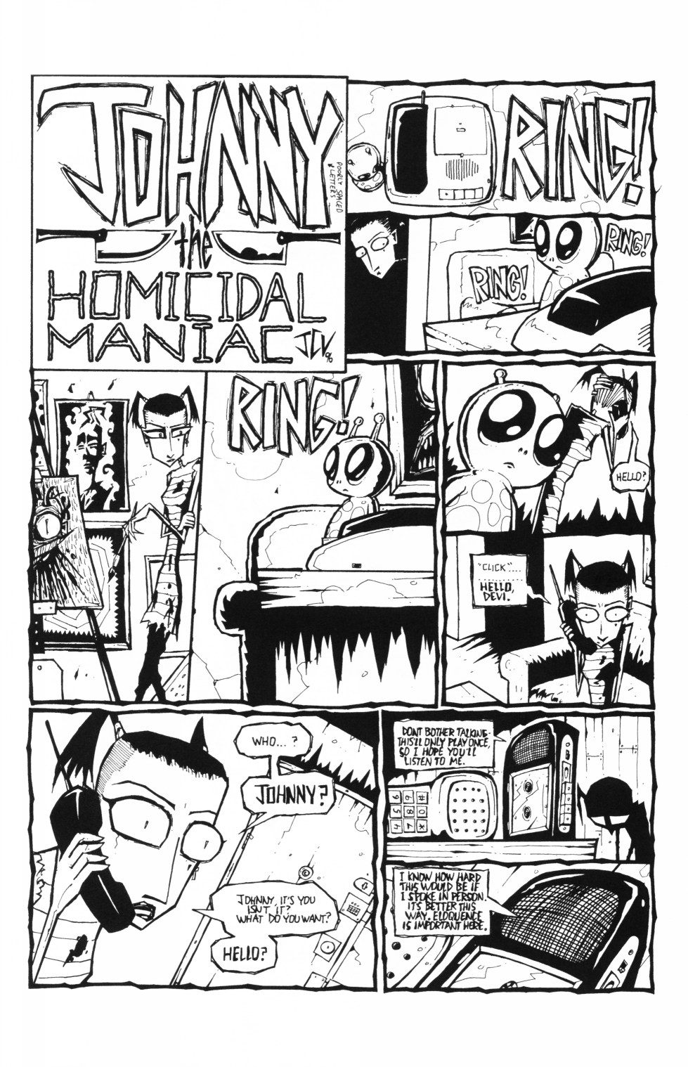 Read online Johnny the Homicidal Maniac comic -  Issue #7 - 9
