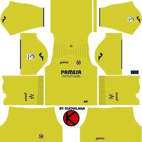 Villarreal CF 2017/18 - Dream League Soccer Kits