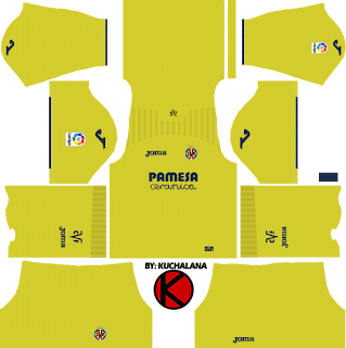 Villarreal CF 2017/18 - Dream League Soccer Kits - Kuchalana