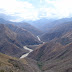 Aqui en este cañon del rio Cauca se esta construyendo la Hidroeléctrica Ituango