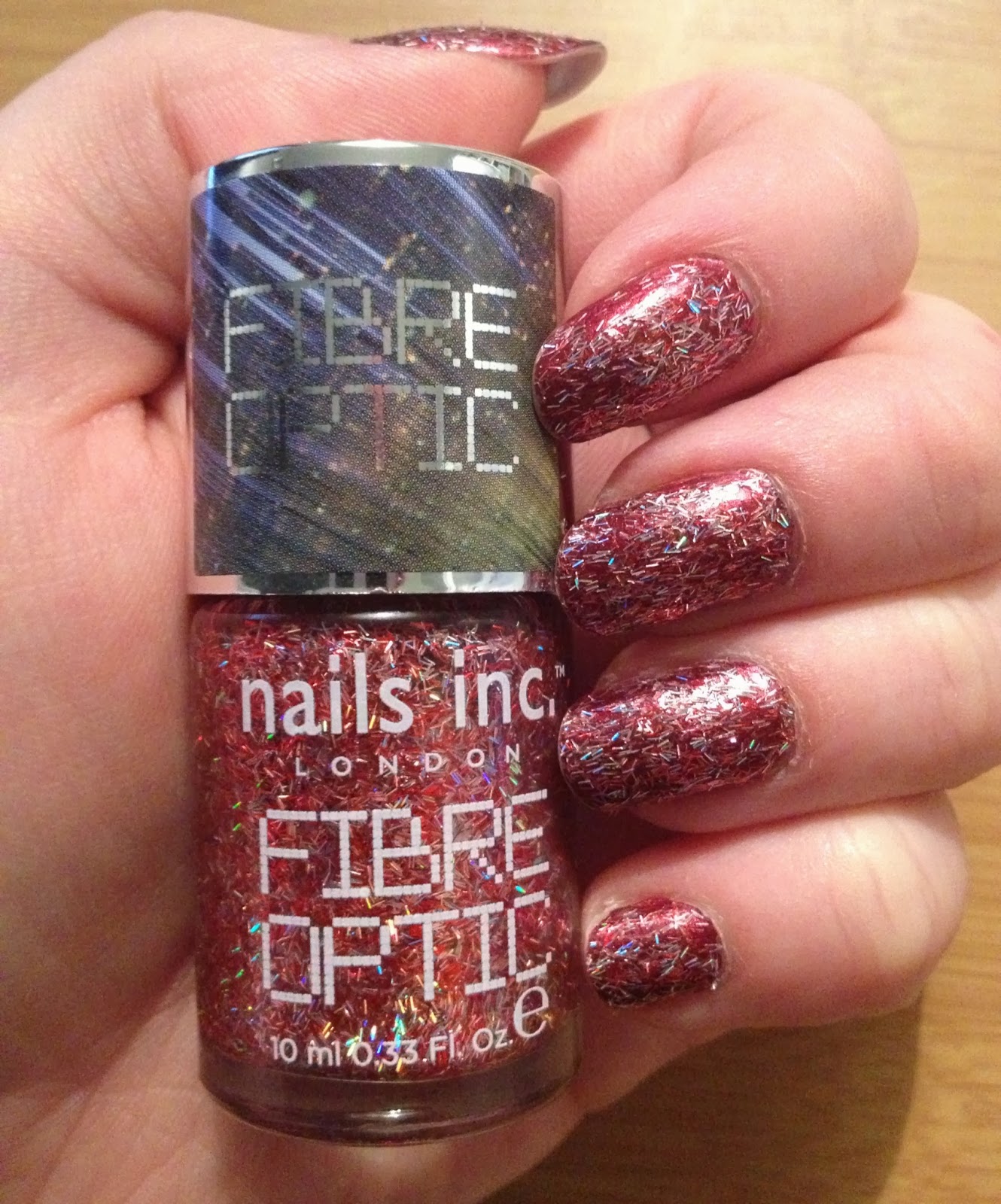 Doxy's Room Nails Inc Fibre Optic nail polish "Belgravia Place"