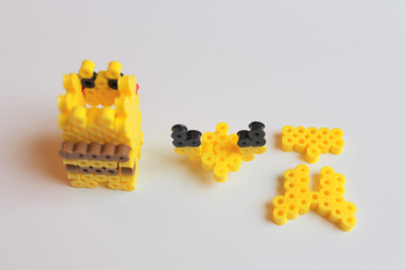 Serving Pink Lemonade 3D Perler Bead Pikachu