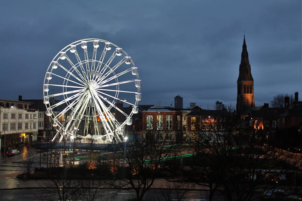 Martin Brookes Oakham Leicester Ferris Wheel Jubilee Square Leicester
