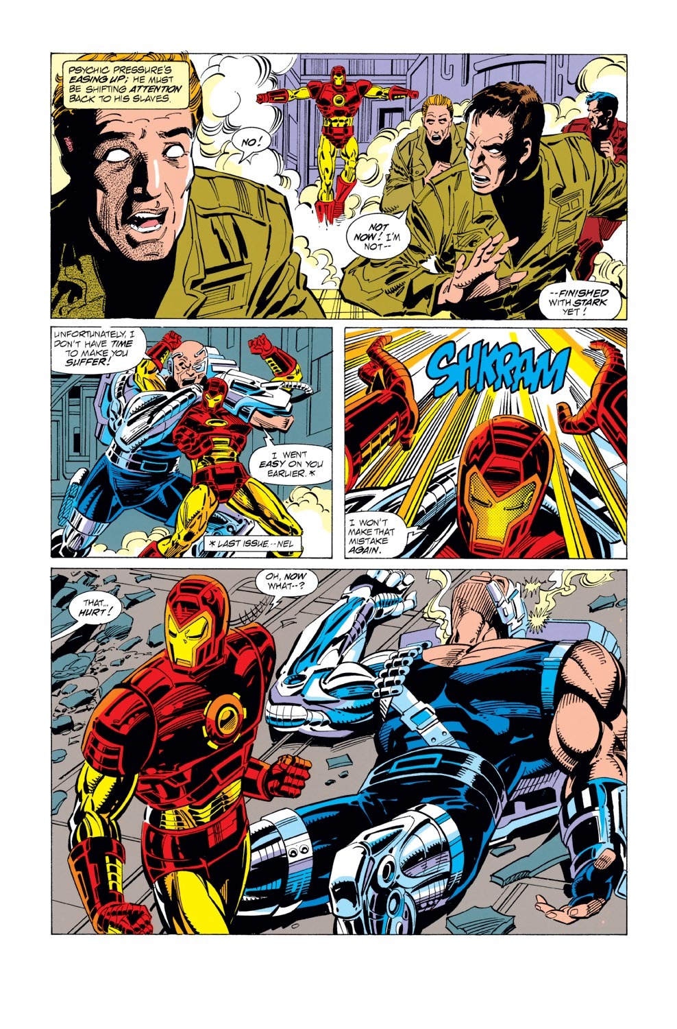 Read online Iron Man (1968) comic -  Issue #293 - 11