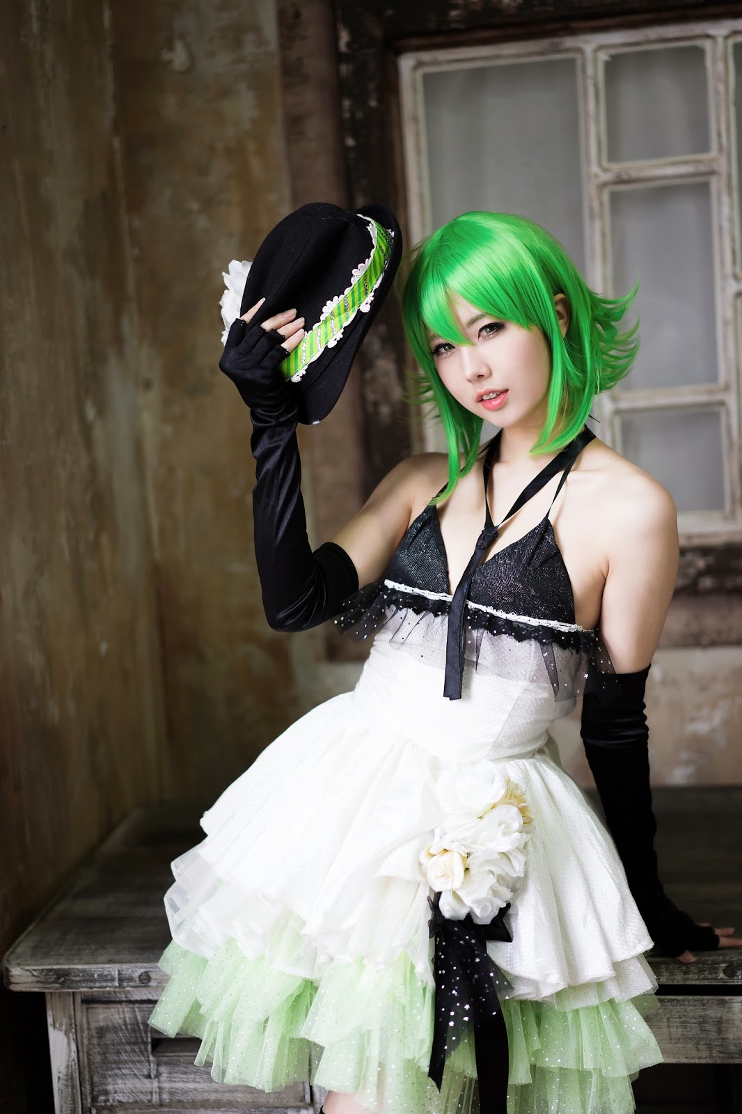 Korean Cosplayer Gumi (Just a Game) VOCALOID