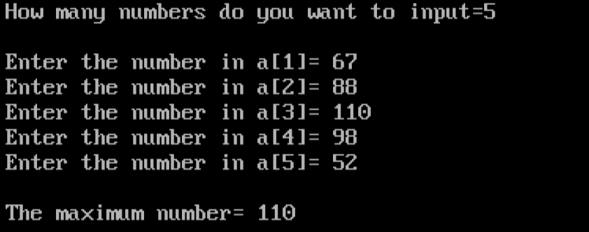 Crawling Coders: Finding out the maximum number among an array of n ...
