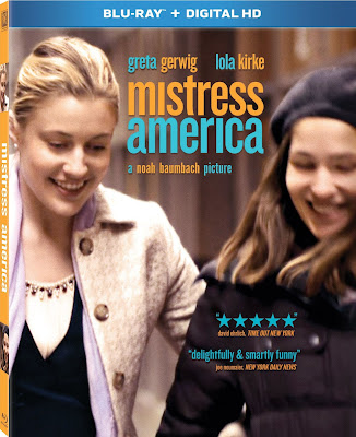 Mistress America Blu-Ray Cover