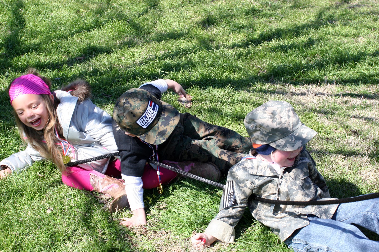 Greene Acres Hobby Farm: Army Camoflauge Birthday Party