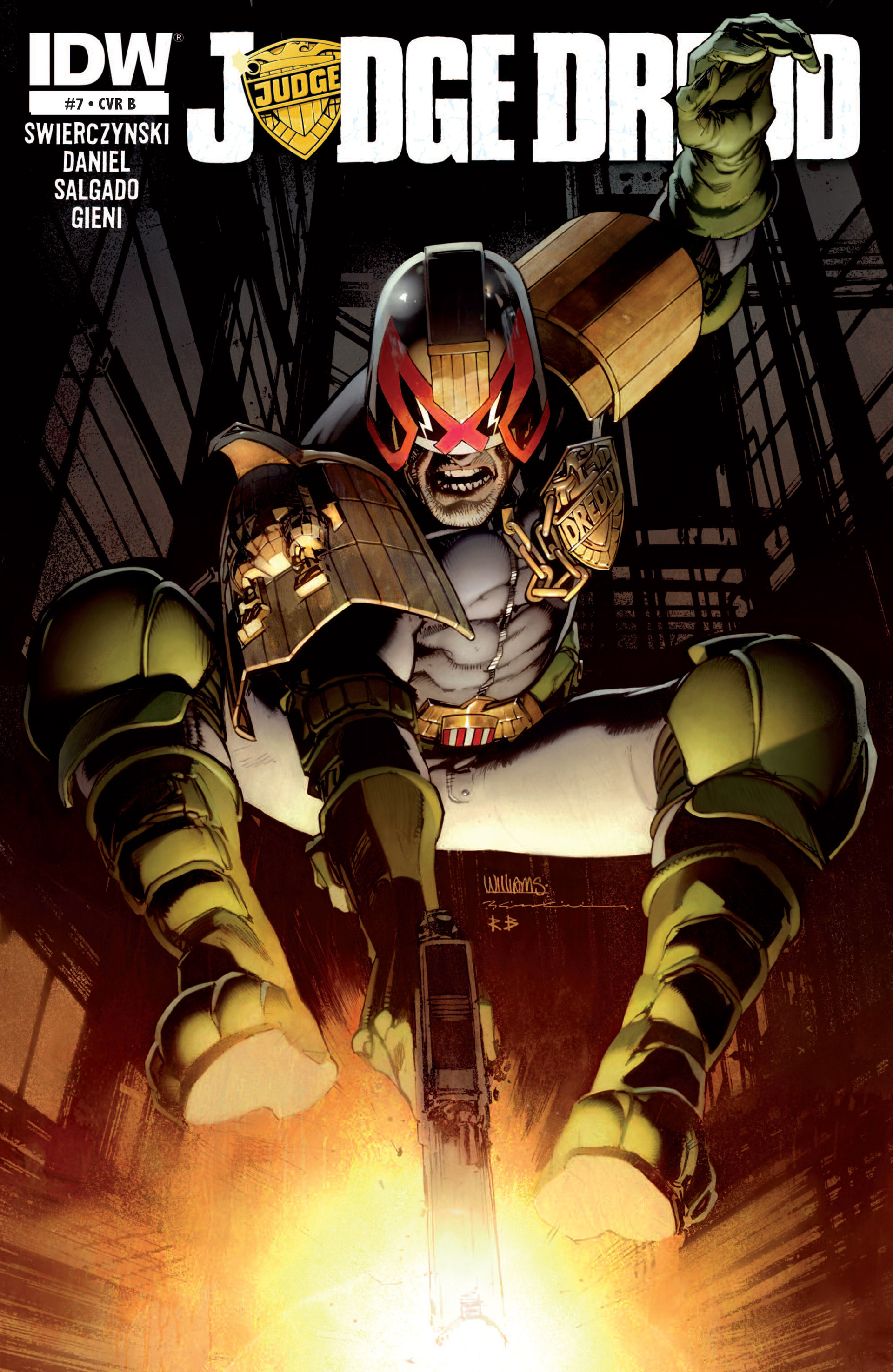 Read online Judge Dredd (2012) comic -  Issue #7 - 2