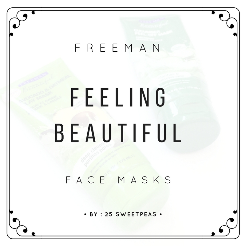 Freeman Feeling Beautiful Face Masks 25 Sweetpeas