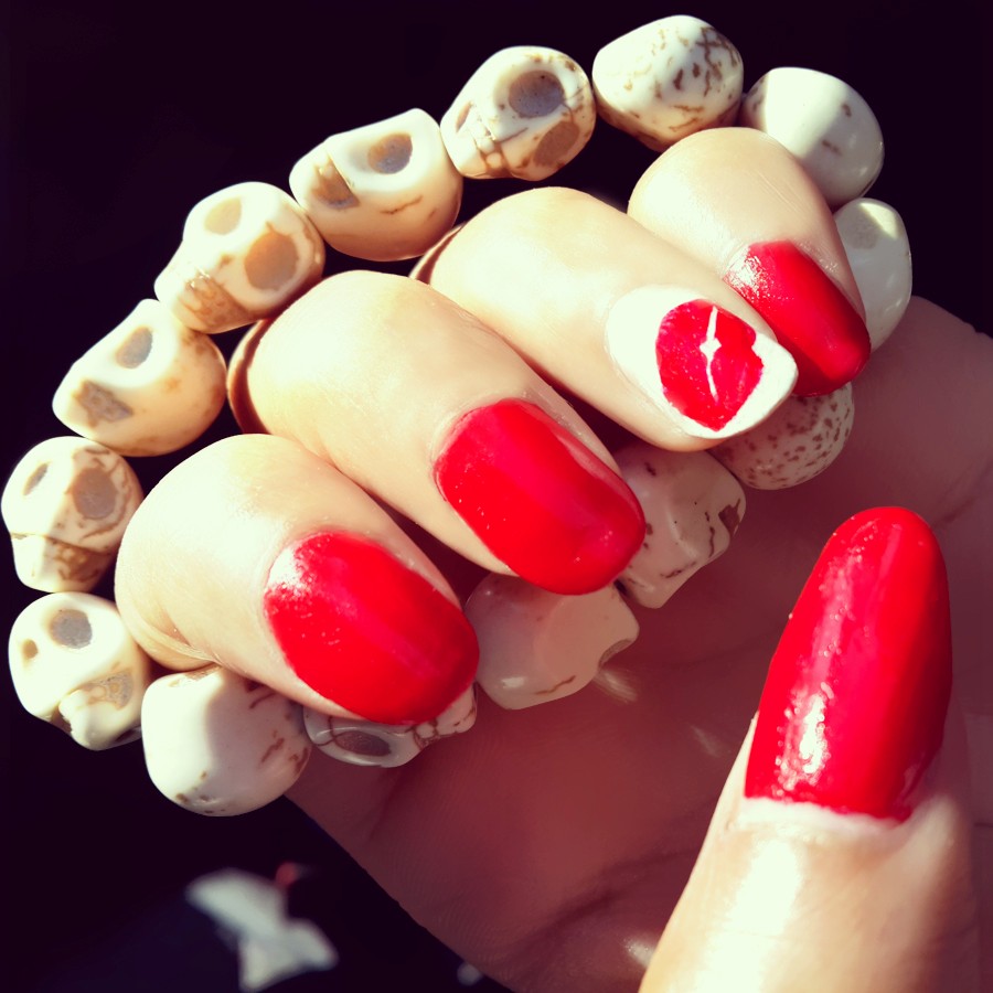 Angel La Vie Nail Art Tutorial Kissable Lips