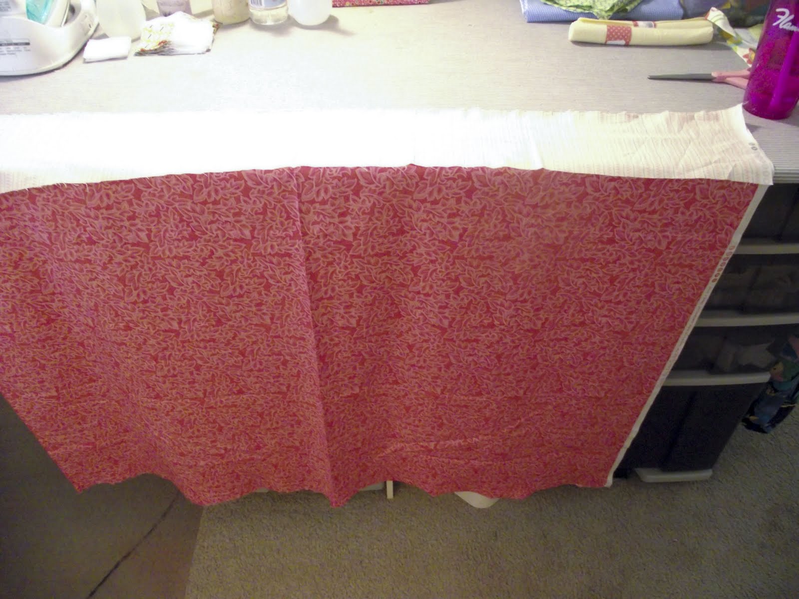 Sara vs. Sarah Crochet Edge Pillowcase Tutorial Part 1