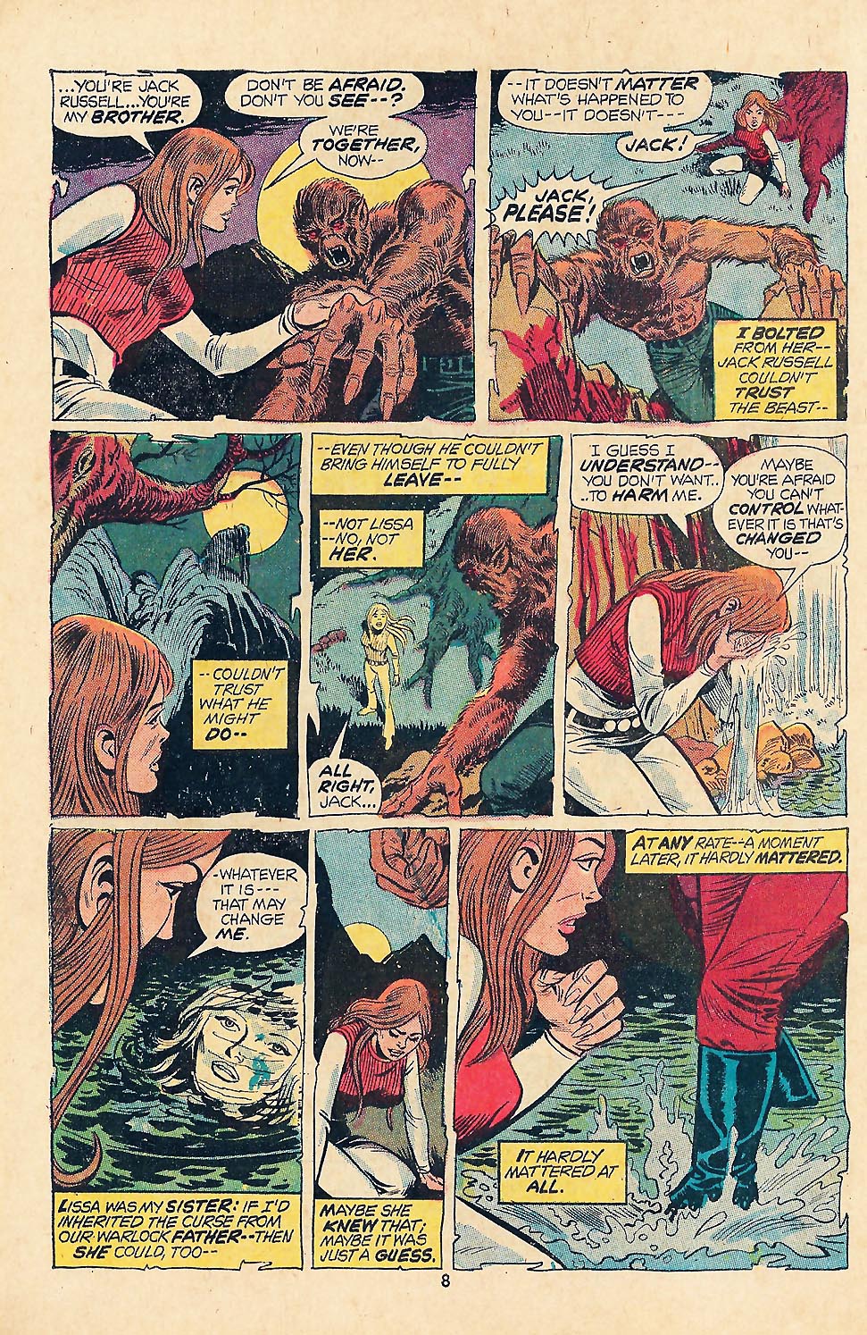 Read online Werewolf by Night (1972) comic -  Issue #4 - 7