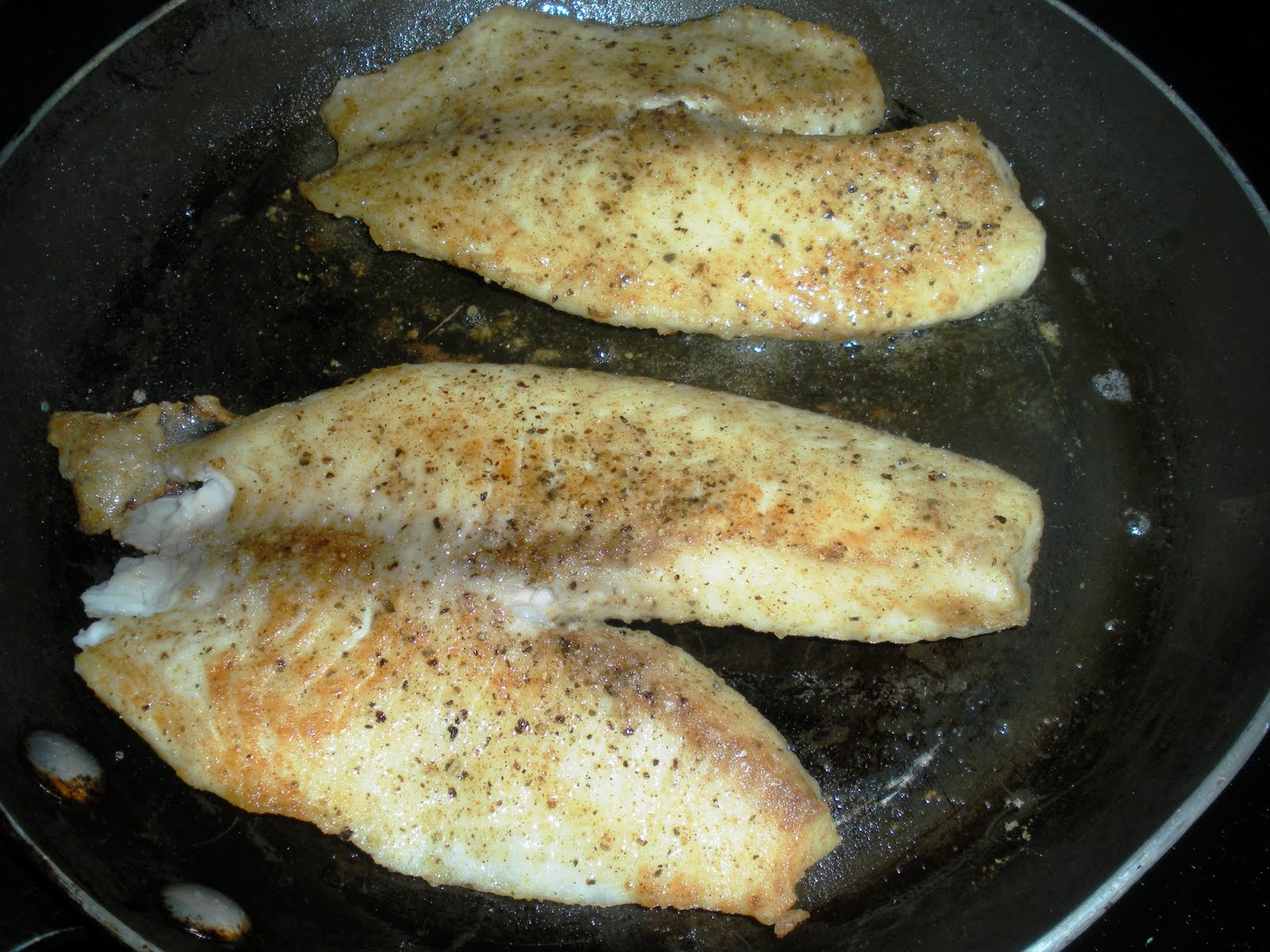 Jackie Likes to Eat Crispy Lemon Tilapia