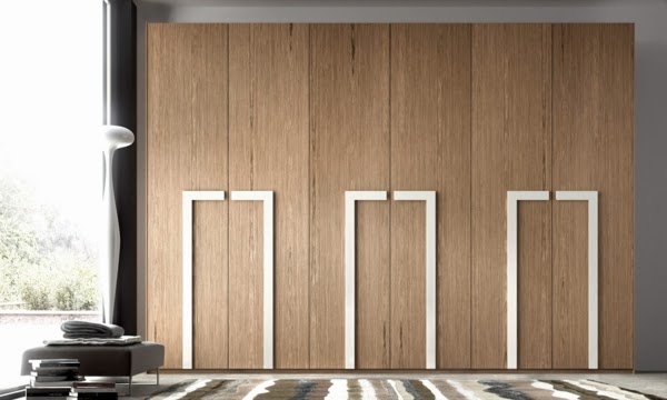 Bedroom Design 59 Ideas Wardrobe Wood Finish And Glass Panels