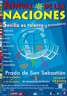 Festival de las Naciones - Sevilla 2012 - Cartel anunciador